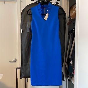 Blue Calvin Klein dress size 2. Never worn tag still on.